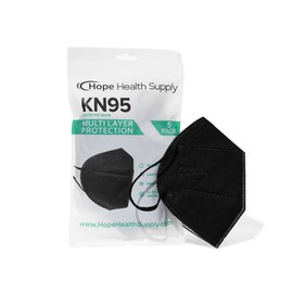 hope health KN95 Face Mask Respirator 5-Ply Protective-BLA