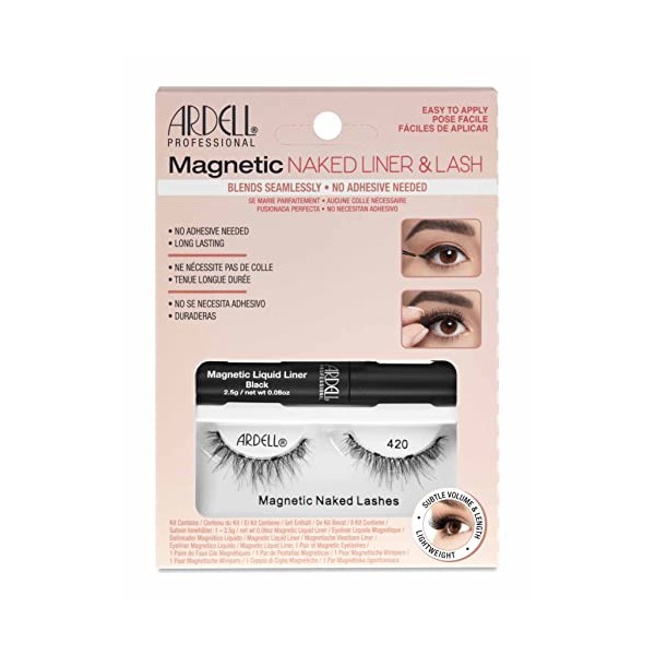 Ardell Magnetic Naked Liquid Liner & Lashes 420, 1 pair