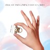 [2 Packs] Butterfly Glitter Bling Bling Phone Ring Holder, Sparkle