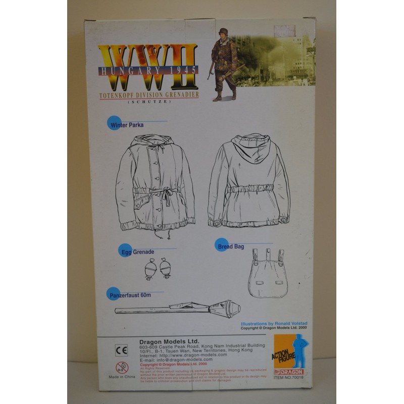 Volker Totenkopf Grenadier Hungary 1945