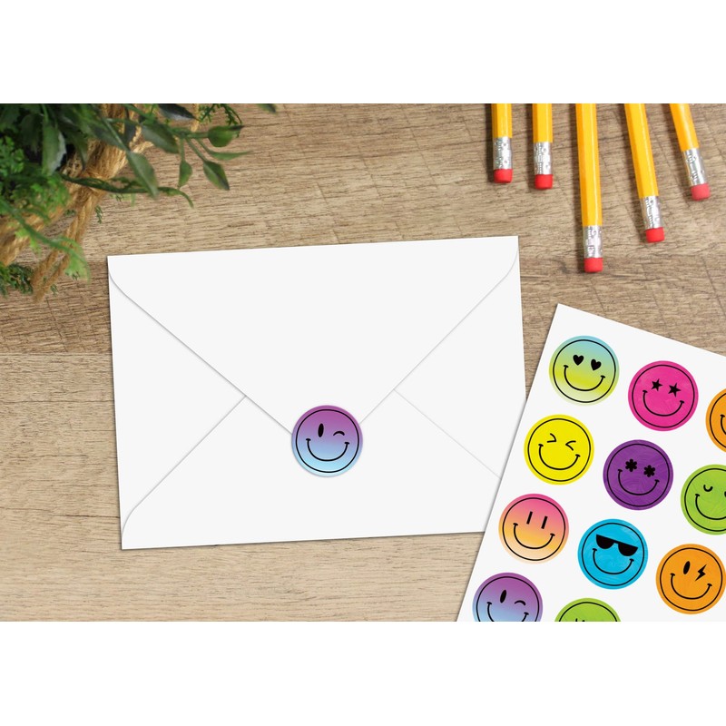 Teacher Created Resources Brights 4Ever Smiley Faces Stickers