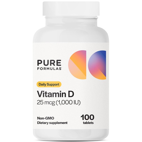PureFormulas Vitamin D3 1,000 IU 25 mcg - Premium Vitamin