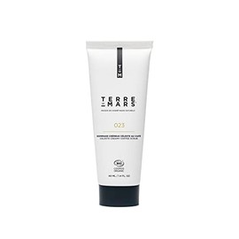 Exfoliante facial cremoso de café Celeste con certificación orgánica de Cosmos, con café en polvo, manteca de karité y girasol, protege, exfolia y... 