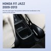 YJYWZH Car Armrest Storage Box for Honda Fit Jazz 2009-2013