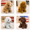 ISAKEN Teddy Dog Cuddly Toy Dog Plush Stuffed Toy Dog