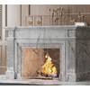 Kingson Single Panel Decorative Fireplace Screen Stand Alone Cover Handcrafted