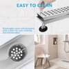 12 Inch Removable Cover Linear Shower Drain 304 Stainless Steel