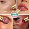 Melemando 4 Color Dual-Ended Contour Stick Concealer Stick, Multifunctional Contouring