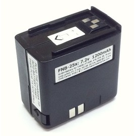 FNB-25x : 7.2v 1200mAh NiMH Battery for FT-530, FT-26, FT-76, FT-416, etc.