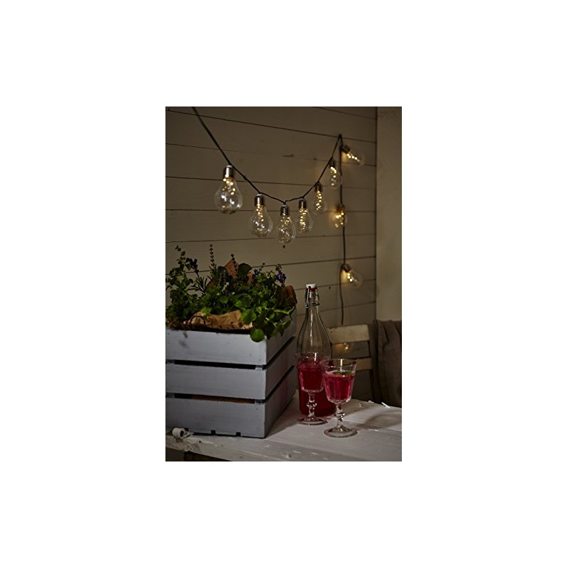 Best Season 480 Foldable Solar Light/Glow, Transparent, 19 x 11