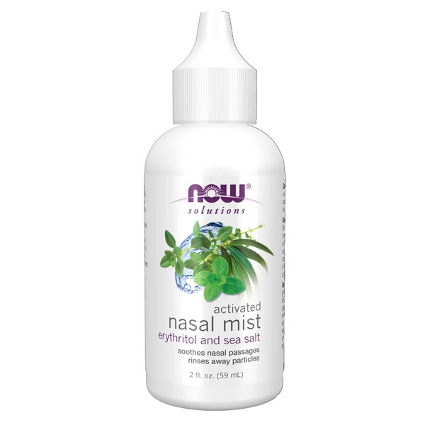 NOW Foods Solutions, Activated Nasal Mist, Soothes Nasal Passages with