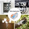 10pcs Lever Wire Connectors Quick Wiring Cable Connectors Plug-in Conductor