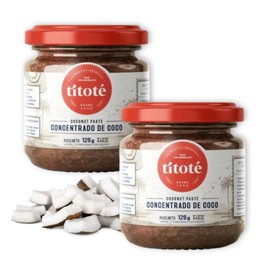Generic Titoté - Coconut Concentrate Paste - 2 PACK - 4.4 Fl Oz - 100% Colombiano - titote Concentrado de coco - 125 g - Ideal para Arroz de Coco - Receta Original