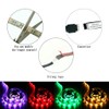 lawnko LED Strip with 24 Keys Remote Control, 2m Battery