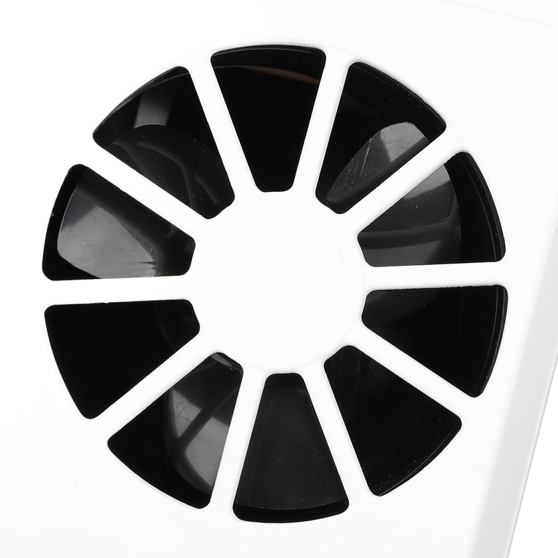 Car Exhaust Fan Solar Powered 3 Fans Ventilation Cooling Odor
