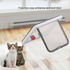 Size S 4 Way Lockable Pet Cat Small Dog Flap