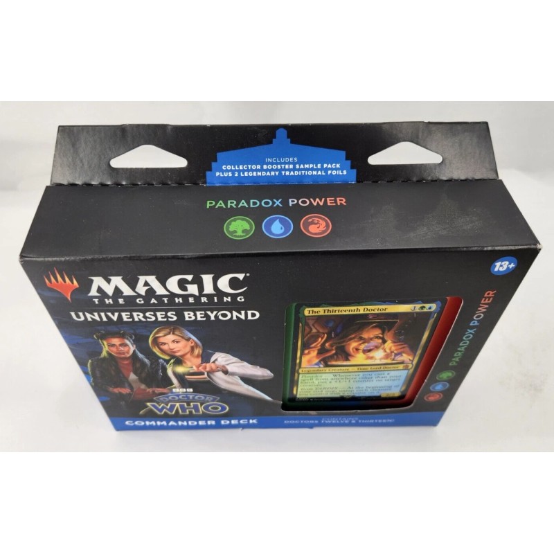 Paradox Power Commander Deck MTG: Universes Beyond Doctor Who New