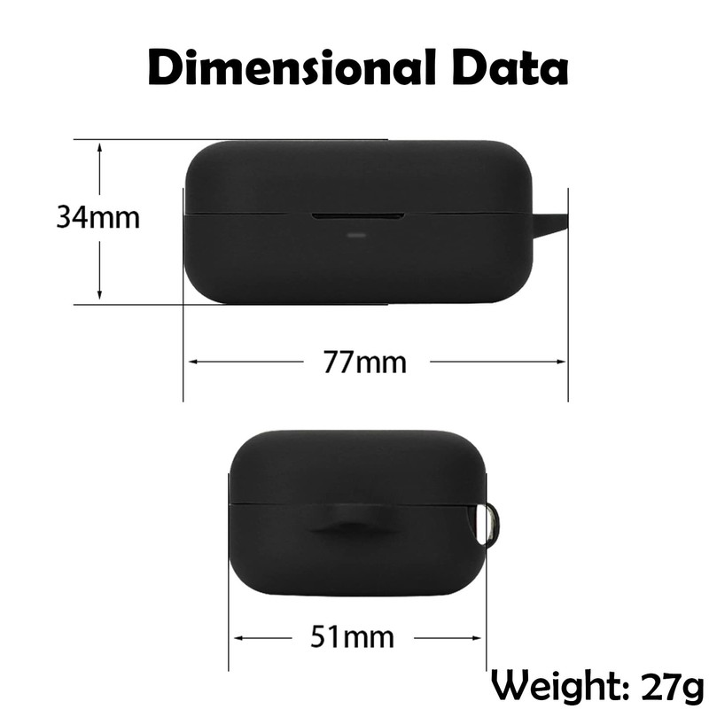 [2 Pack] easyBee Case Compatible with Beoplay EX Earbuds Charging