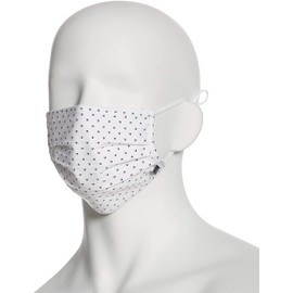 Perry Ellis Standard Reusable Pleated Woven Fabric Face Masks (Pack of 3, Assorted Colors), Arrow Print, One Size