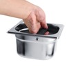 BestYiJo Caja de café de acero inoxidable, caja de golpe