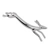 4PCS Cutlery Rest Silver Chopstick Stand Electroplated Polished Zinc Alloy