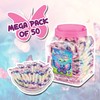 50 Butterfly Candy Bracelets, Novelty Pastel Candy Bracelets with Butterfly