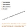 sourcing map 7mm Twist Drill Bits, High-Speed Steel Straight Shank