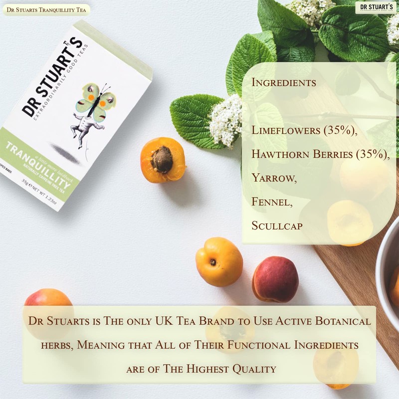 Dr Stuarts Tranquillity 15 Teabags (Pack of 4)