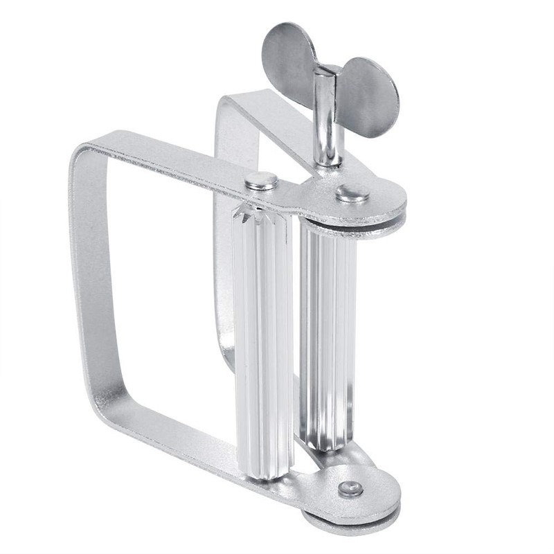 lyrlody Toothpaste Dispenser, 2 Pieces Aluminium Toothpaste Squeezer Tubes Squeezer