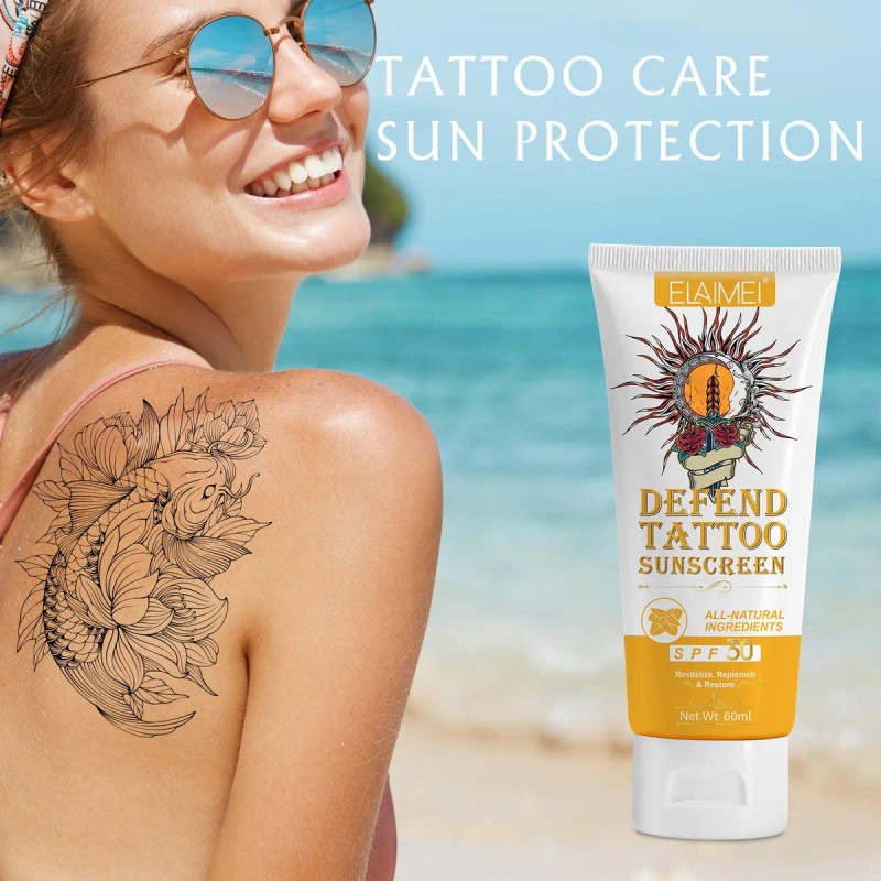 Protector Solar Tatuajes Hidratante Revitaliza Protege