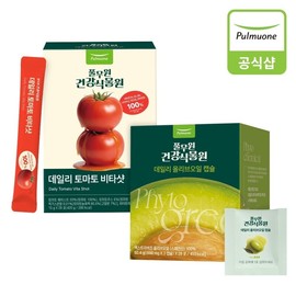 Pulmuone Daily Tomato Vita Shot + Olive Oil Capsule / 풀무원 데일리 토마토 비타샷+올리브 오일 캡슐