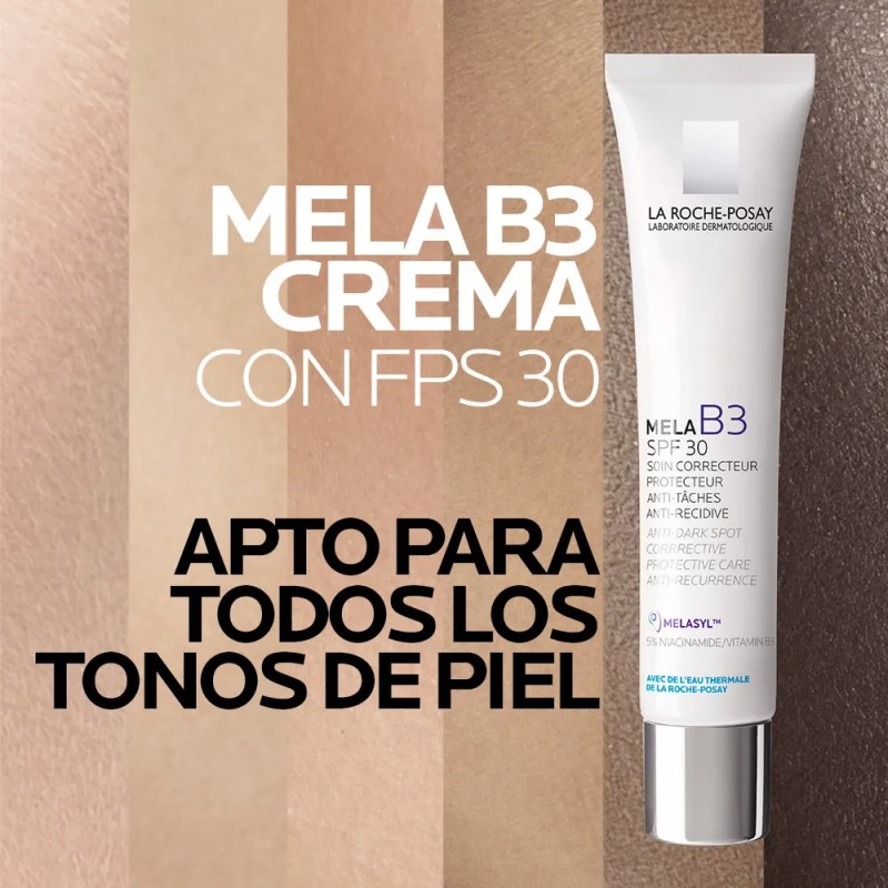 Roche Posay Mela Crema Fps 40ml Sensible Día