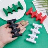 HOBBIESAY 4 Pieces 4 Colours Coin Dispenser Hard Case Portable