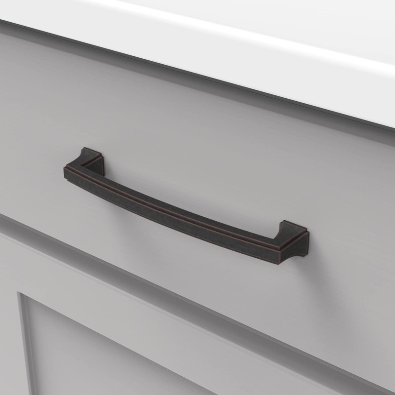 Hickory Hardware 1 Pack Solid Core Kitchen Cabinet Pulls, Luxury
