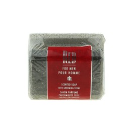 Giorgio Beverly Hills 'Red' Soap With Grooming Stone 5oz/150g New