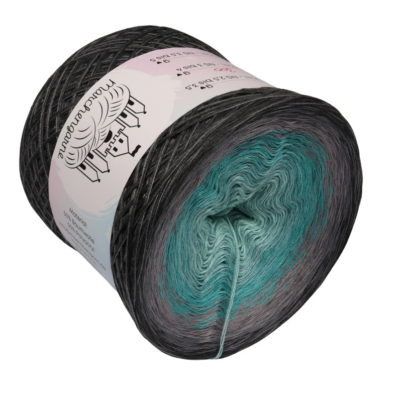 Colour Gradient Yarn Hummingbird 4 or 3 Thread Bobbel Wool