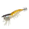 Lixada 5pcs 12cm/21g Noctilucent Fishing Shrimp Lure Prawn Squid Bait