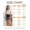 fitglam Pantalones cortos de maternidad para mujer con bolsillos, 15