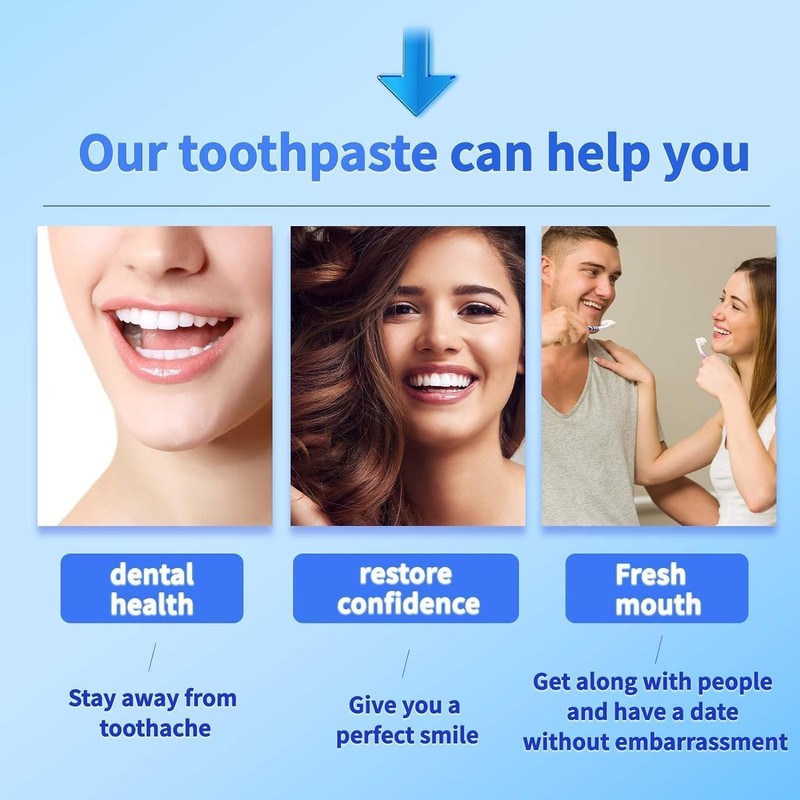 SP-8 Ultra Whitening Toothpaste,Toothpaste Sp-8 Brightening,Probiotics Bright White Toothpaste,Deep Cleaning