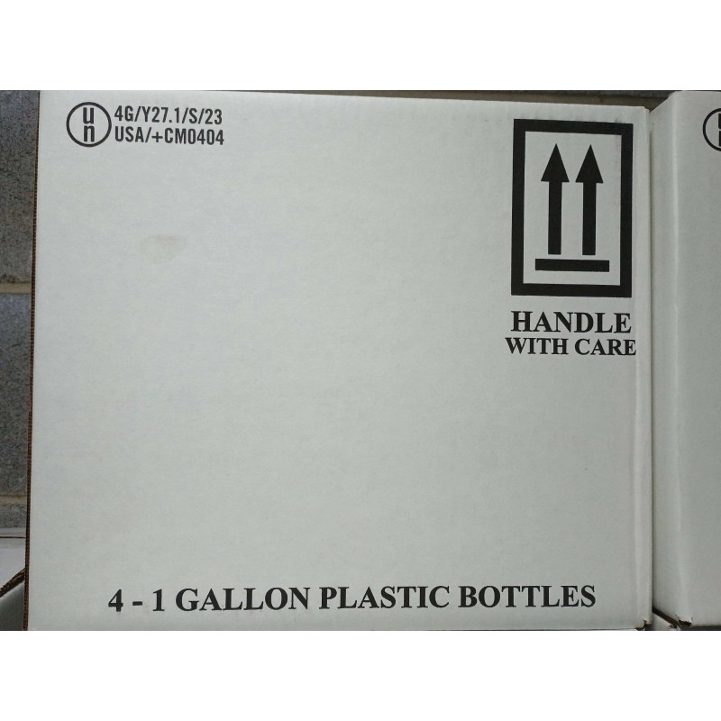 STERI-PROX STERI-PEROX Hydrogen Peroxide 6% Sterilant 4-1 Gallon Plastic Bottles
