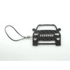 BlackStuff Carbon Fibre Keyring with Lanyard Compatible with Grand Cherokee