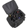 Eunicole Bottle Limo 12 Bottle Insulated Wine Tote Case Wheel
