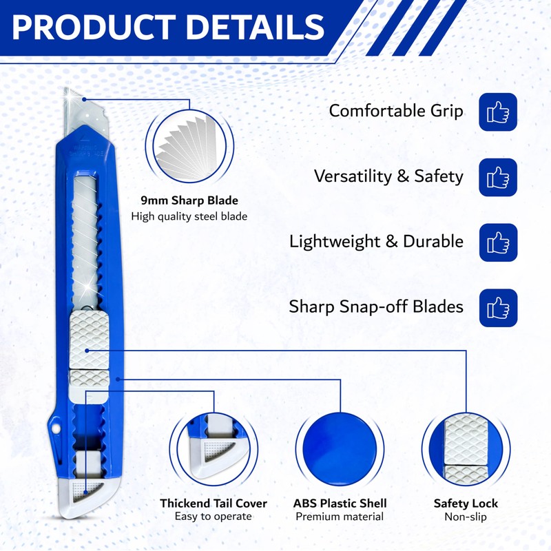 5-Piece Cutter Set – Premium UtiLiTee Cutting Tool Kit for
