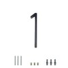 Weforu Modern House Number Sign,5 Inch Door Numbers Signage Plaque