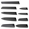 QIYUDA 9PCS Knife Protector Sleeve, Plastic Safety Sheaths for Kitchen