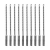 SALI 10PCS SDS Plus Rotary Hammer Drill Bit Kit -
