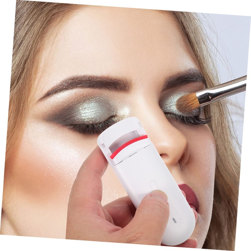 Baluue Heated Eyelash Curler Electric Lash Curling Tool Portable Temperature
