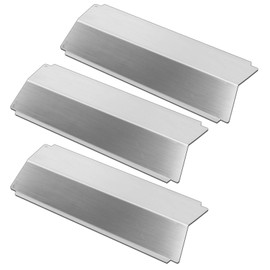 Folocy BBQ Gas Grill Replacement Parts, Stainless Steel Grill Heat Plates Shield Heat Tent for Fiesta Blue Ember FG50069, FG50069NG, FG500057-103, FGQ65079-103, FGG50057-101, 3-Pack