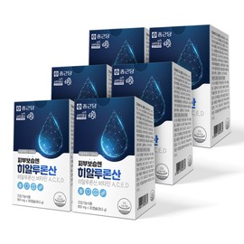 Chong Kun Dang Skin Moisturizing Hyaluronic Acid 30 Capsules (6) / Edible Skin Moisturizing Vitamin Inner Beauty Hyaluronic Acid / 종근당 피부보습엔 히알루론산 30캡슐 6개 / 먹는 피부보습 비타민 이너 뷰티 하이루론산
