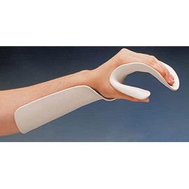 North Coast Medical Resting Pan Position Precut Splint, Omega Max 1/8in (3.2mm), Small